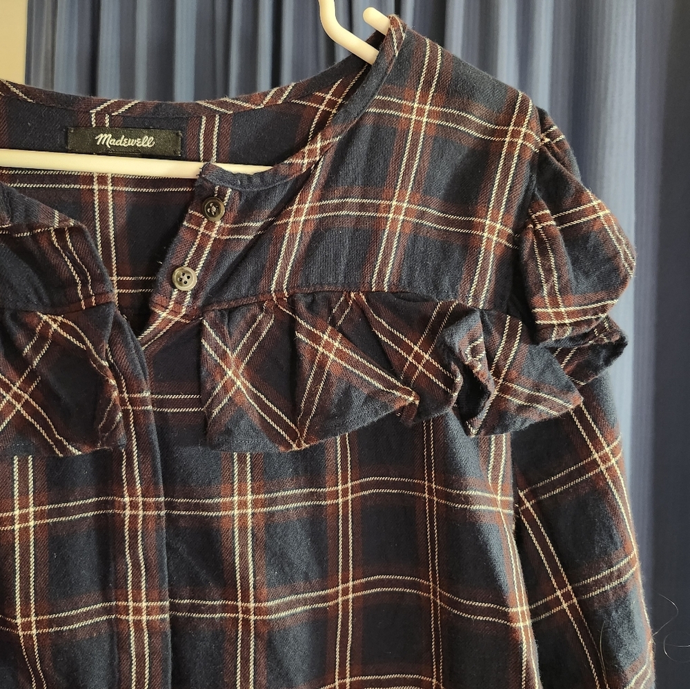 Madewell Ruffle top